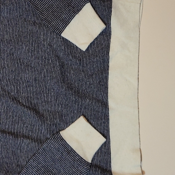 J.Crew Wool Blend Striped Jeweled Peter Pan Collar Sweater Small - Picture 7 of 14